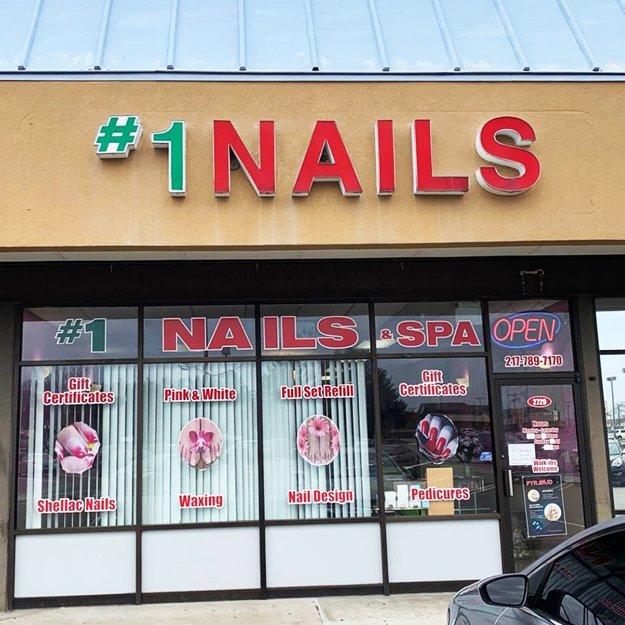 1 Nails And Spa Top Nails Salon In Springfield Illinois 62703