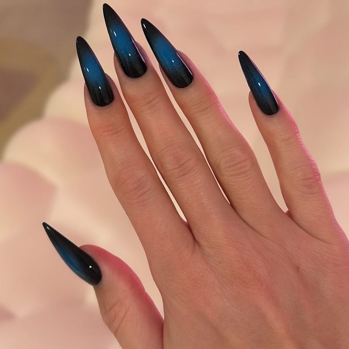 10 Dark Feminine Nail Looks To Try This Winter Who What Wear