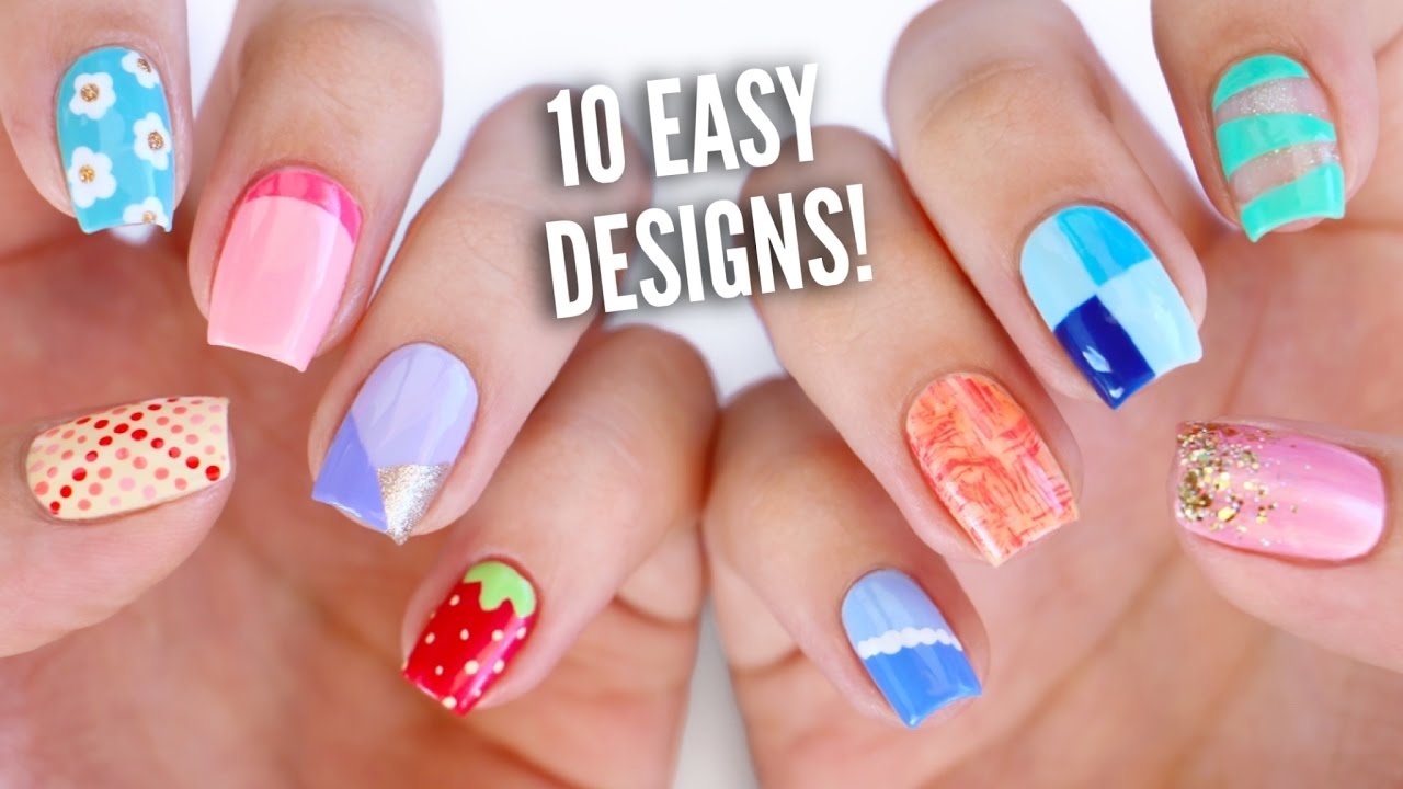 10 Easy Nail Art Designs For Beginners The Ultimate Guide 4 YouTube