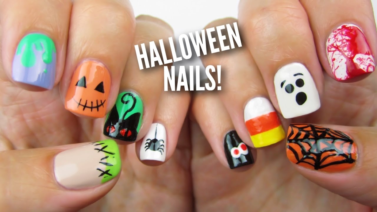 halloween nails design