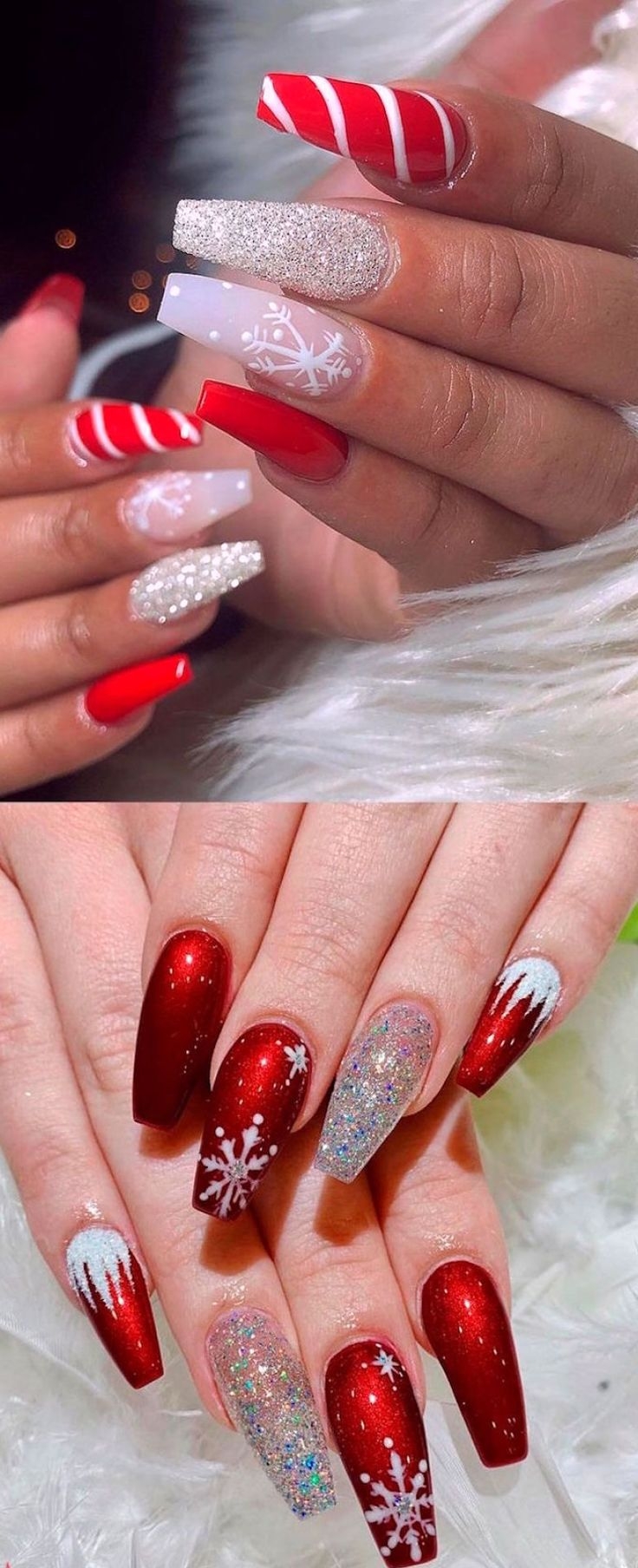 1001 Ideas For Cute Christmas Nail Designs For 2021