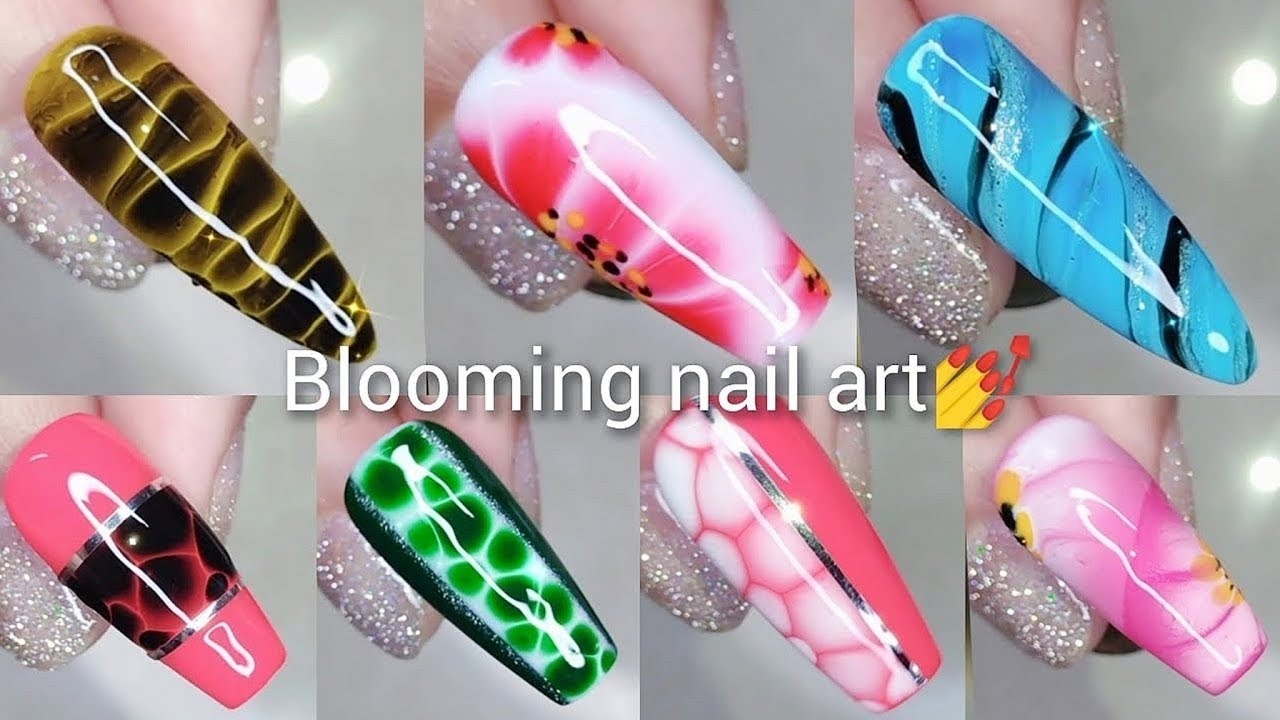 12 Blooming Gel Nail Art Simple Nail Art Designs nails nailart naildesign nailpolish nail YouTube