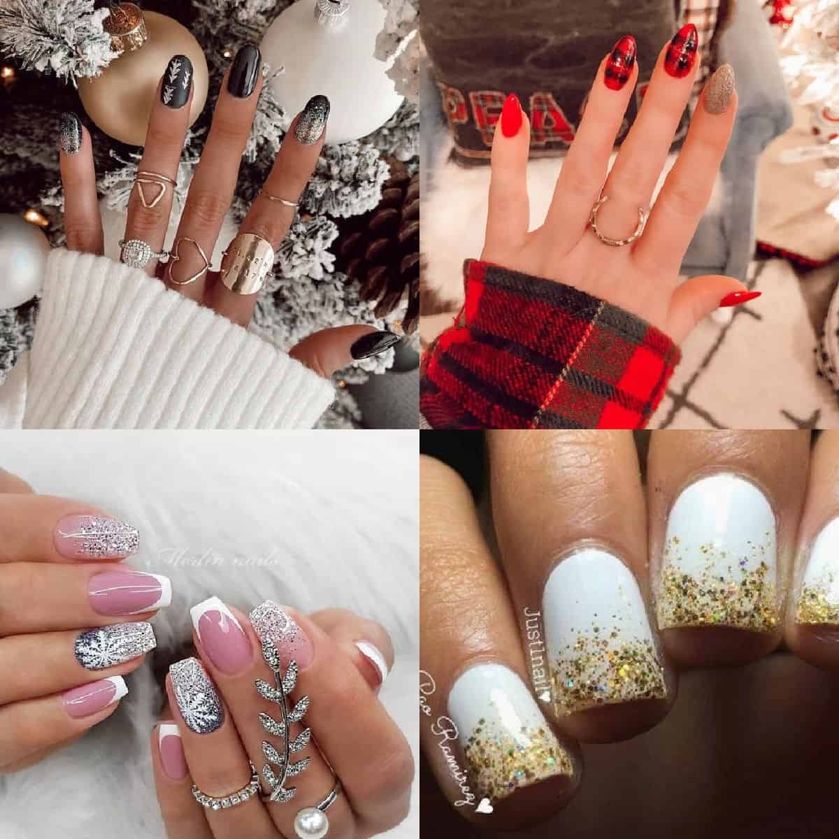 christmas inspo nails
