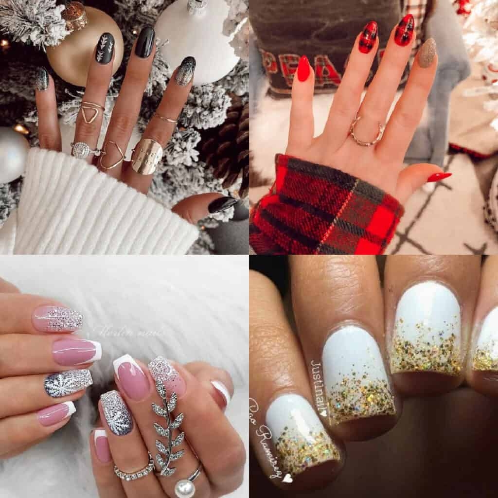 12 Days Of Christmas Nail Ideas Hairs Out Of Place