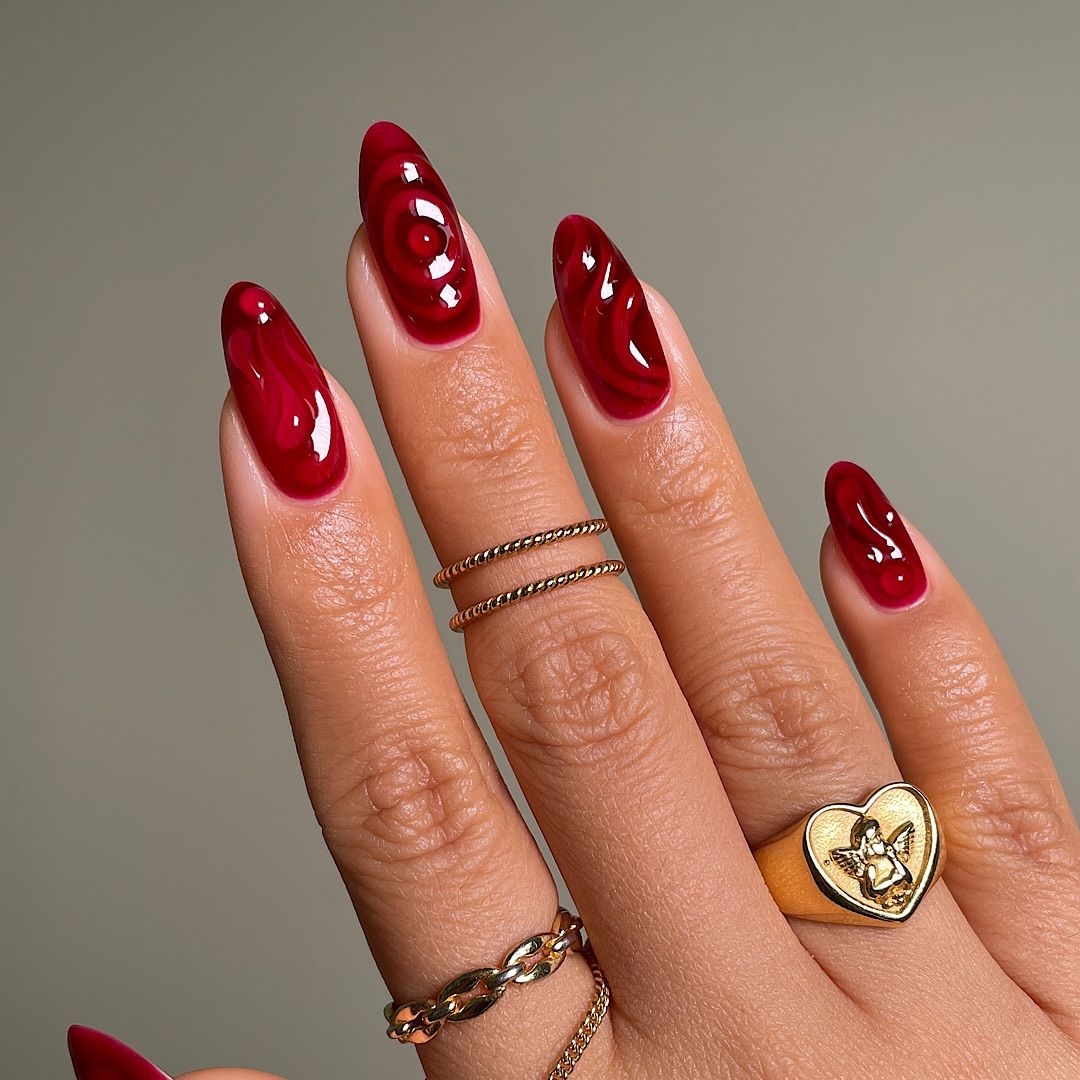 12 Red Nail Designs That Are Perfect For Summer British Vogue