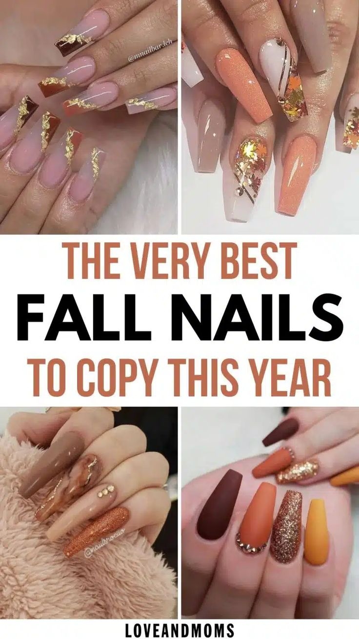 125 Best Fall Nails To Copy In 2024 Love And Moms