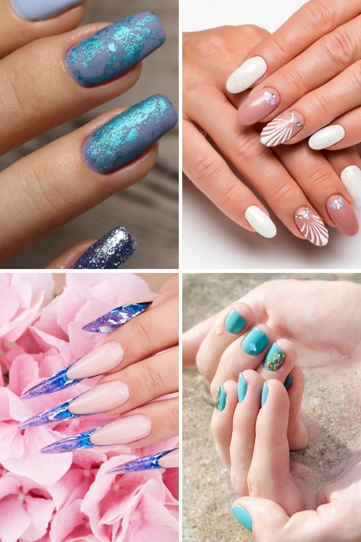 13 Mermaid Nail Ideas For The Prettiest Under the Sea Manicure Lifestyle With Leah