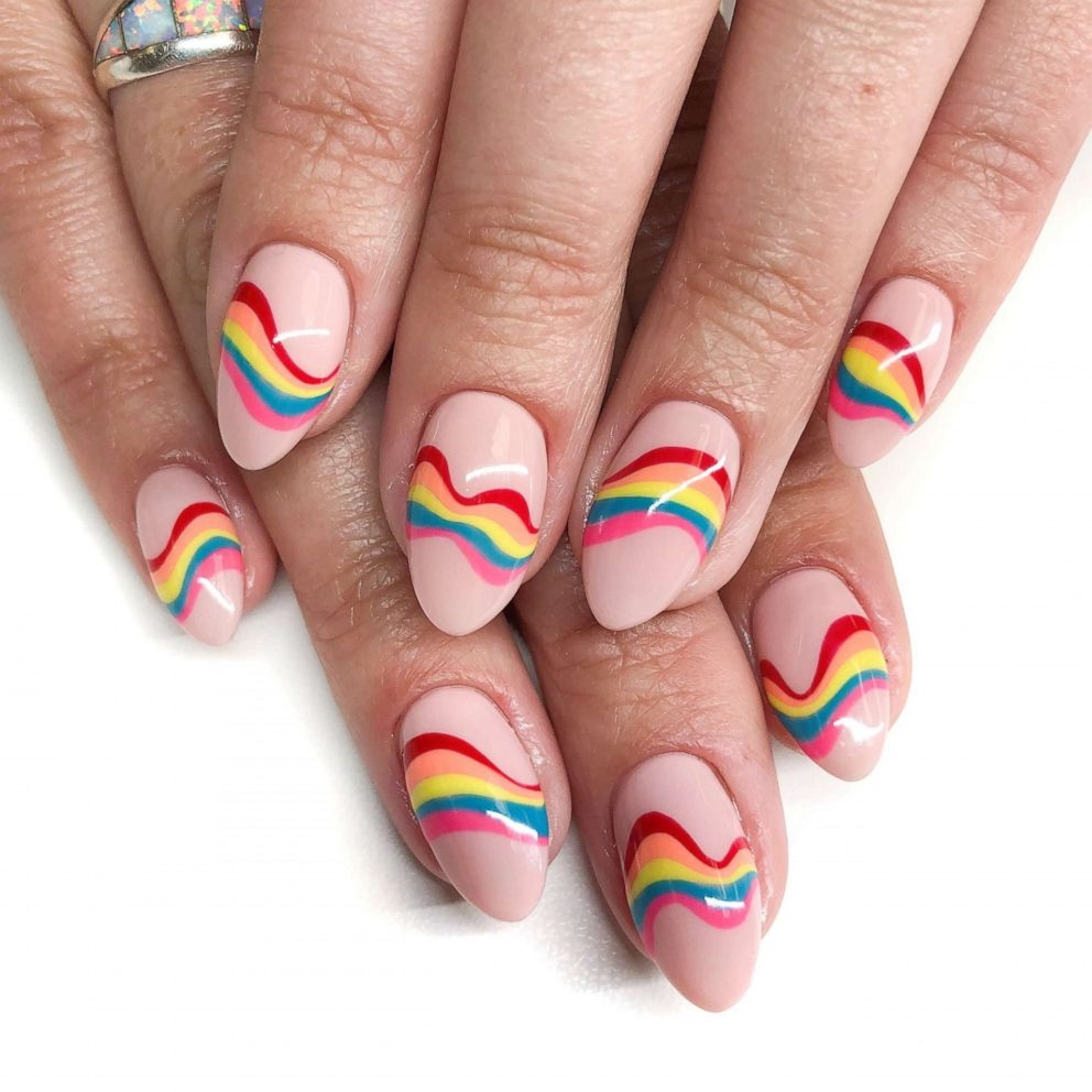 13 Rainbow Nail Art Ideas To Try During Pride Month And Beyond ABC News