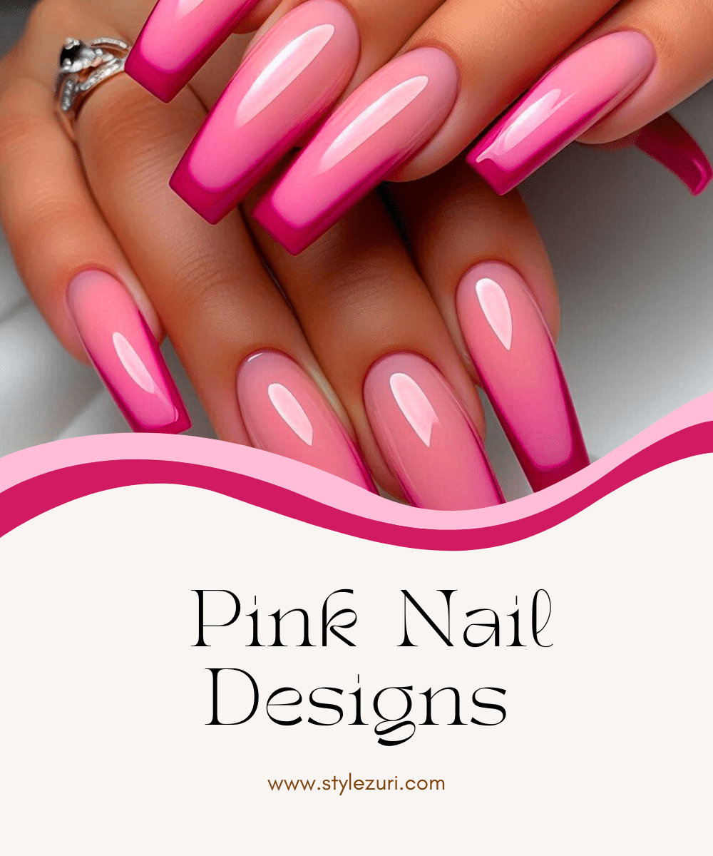 131 Stunning Pink Nail Ideas Designs For Every Skin Tone And Style Style Zuri