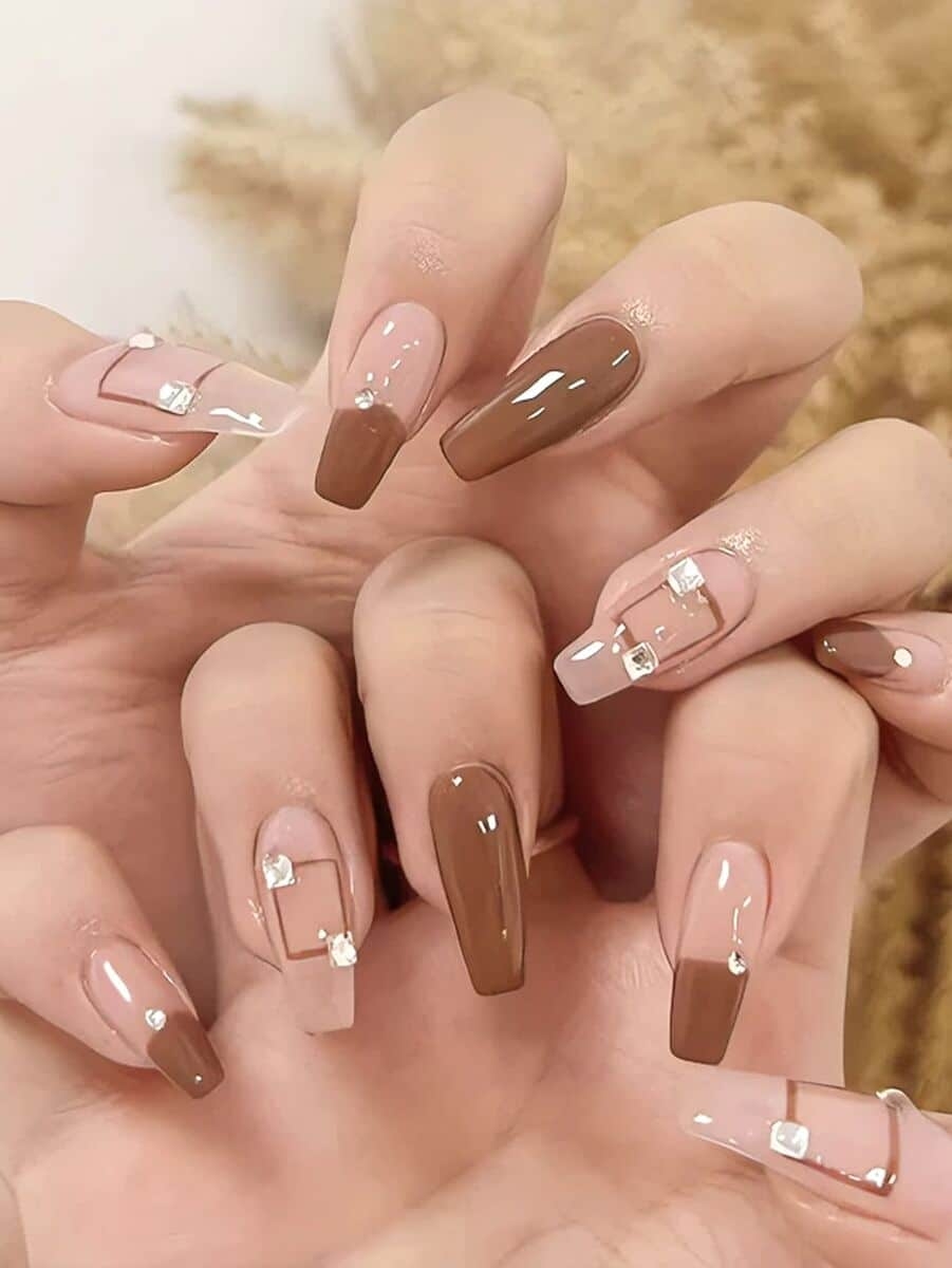 14 Chic Brown Nail Designs For Any Occasion