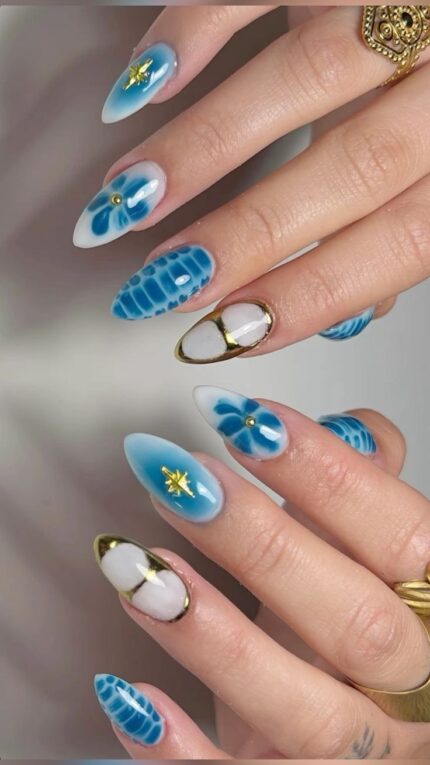 15 Best Beach Themed Nails Ideas For A Stylish Summer Look Beach Nails Aesthetic
