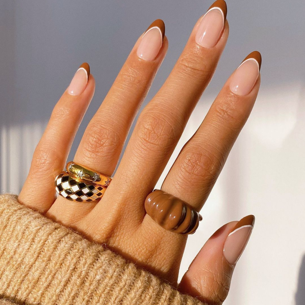 15 Brown Nail Designs To Try This Easter