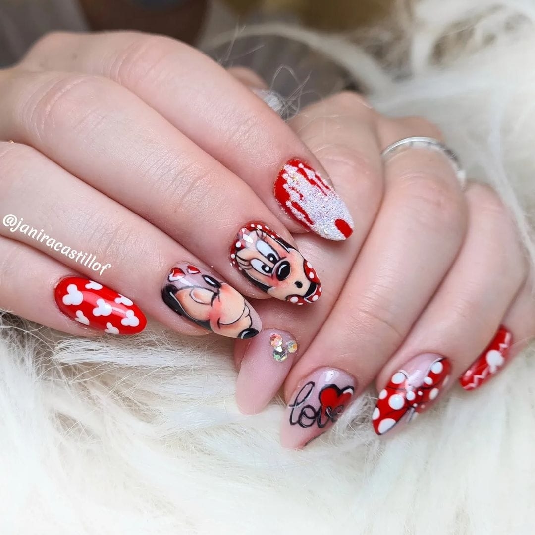 disney inspo nails