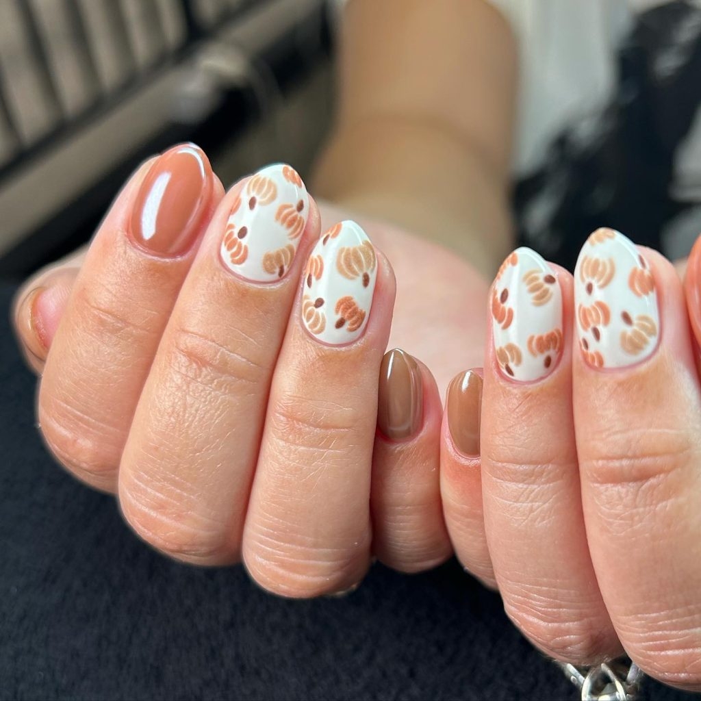 cute fall nail designs