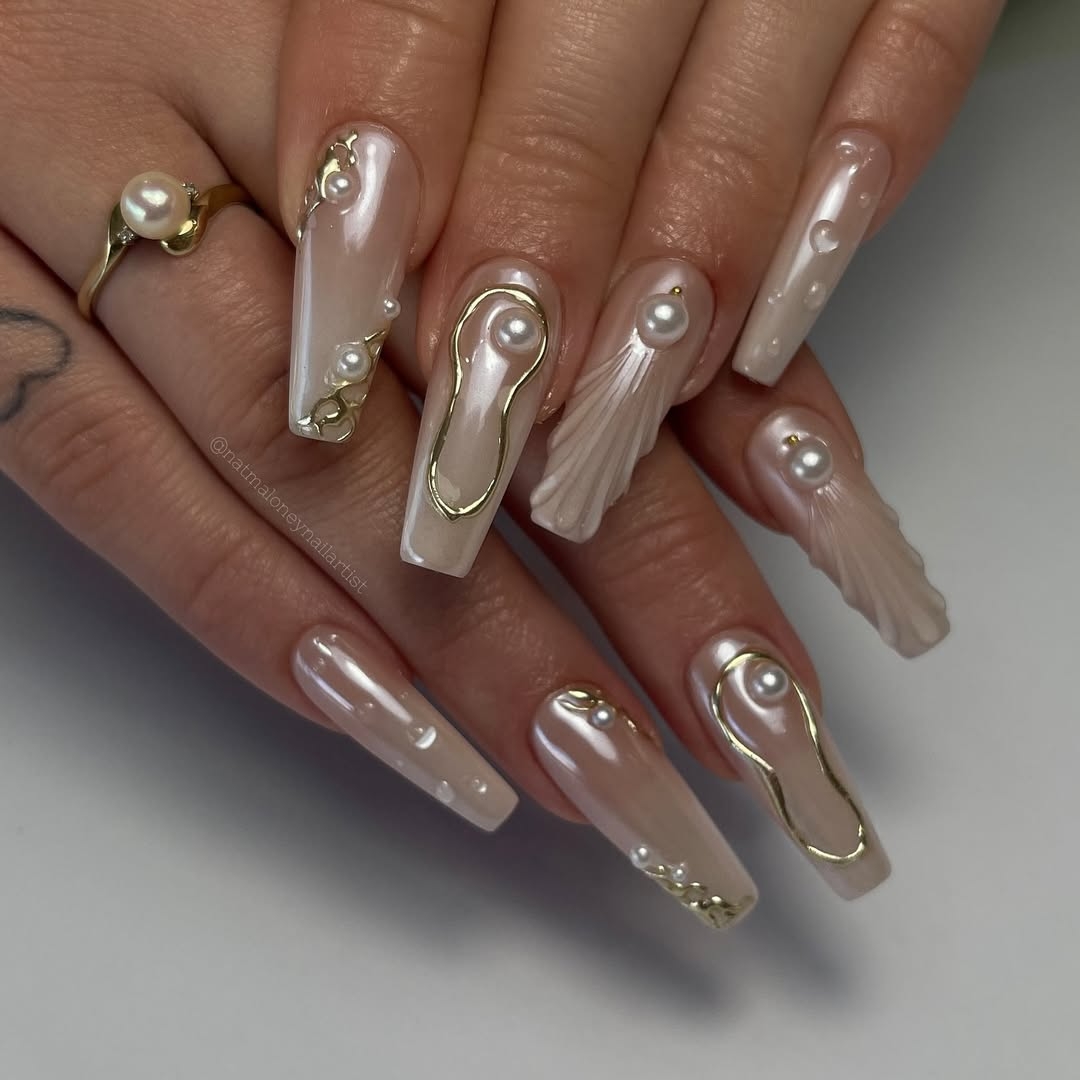 16 Best Coffin Nail Ideas For A Chic And Sleek Manicure Marie Claire