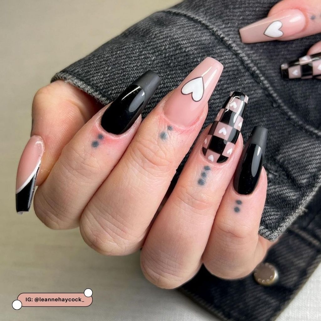 16 Black Nail Designs To Try For Any Occasion