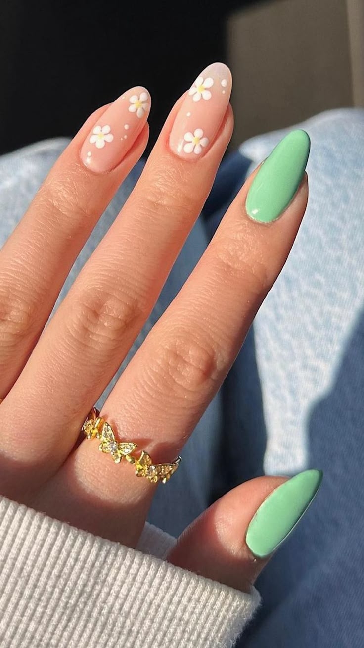 17 Mint Green Nail Ideas For Your Freshest Mani Yet