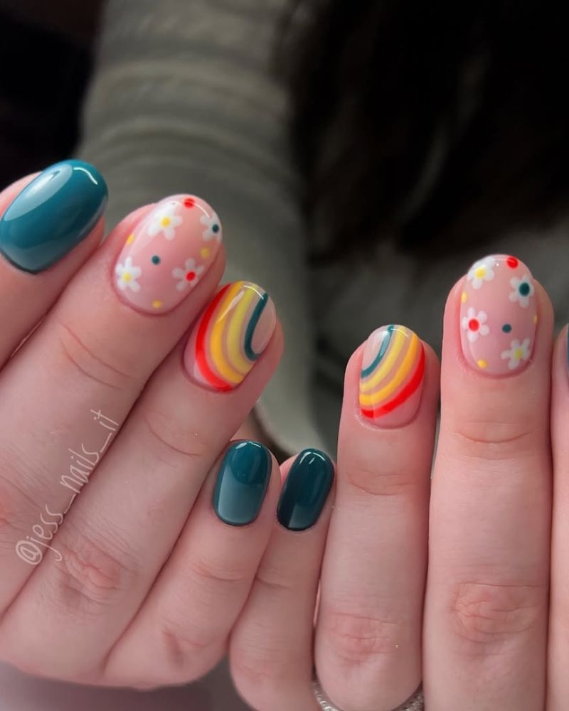 17 Rainbow Nails To Color Up Your Mood And Outfits Nails For Confidence