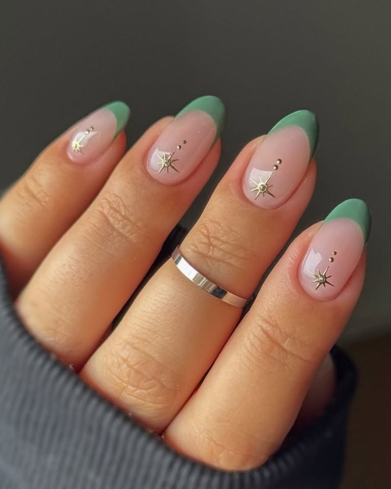 nail designs with mint green
