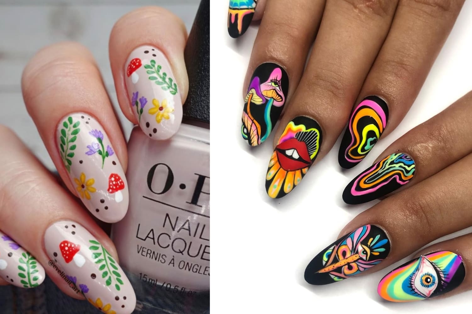 19 Trippy Mushroom Nails Ideas For Your Inner Hippie Let s Eat Cake