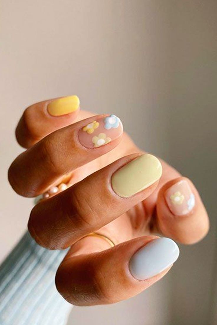 summer nail inspo simple