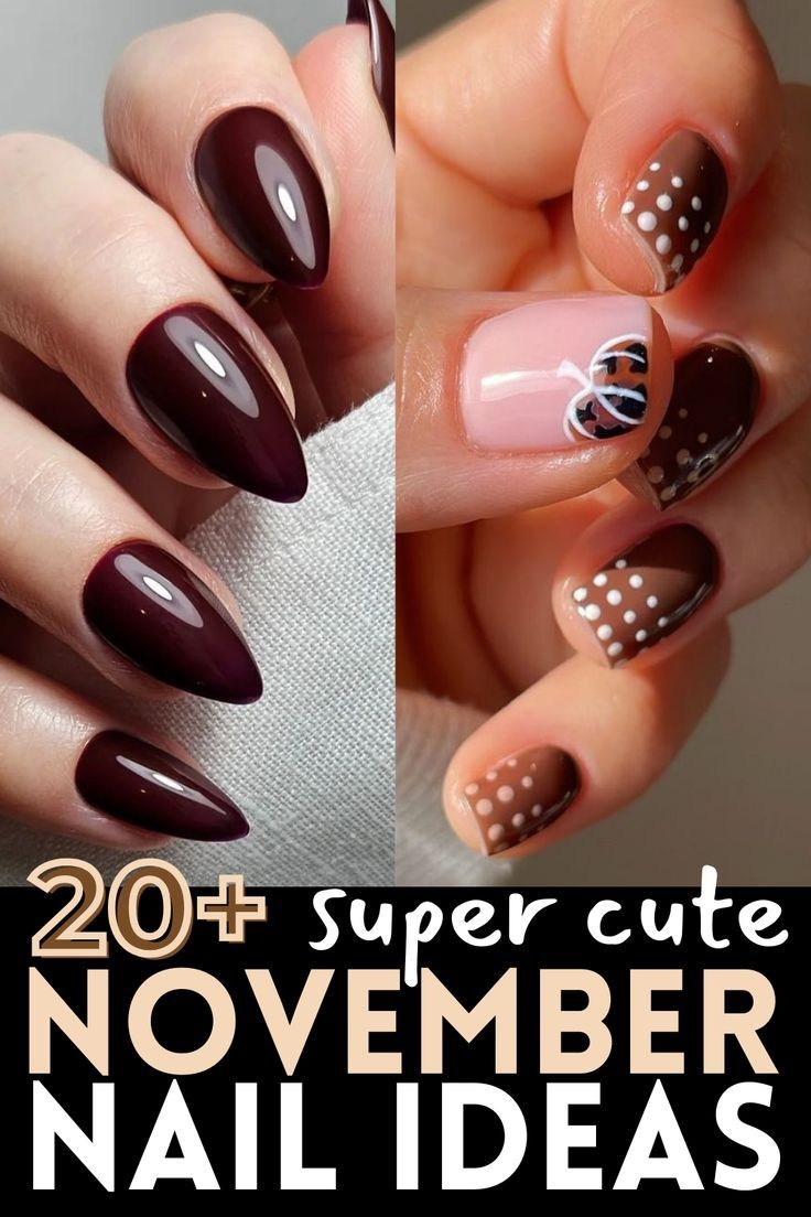 20 Gorgeous November Nails Fall Nail Inspo