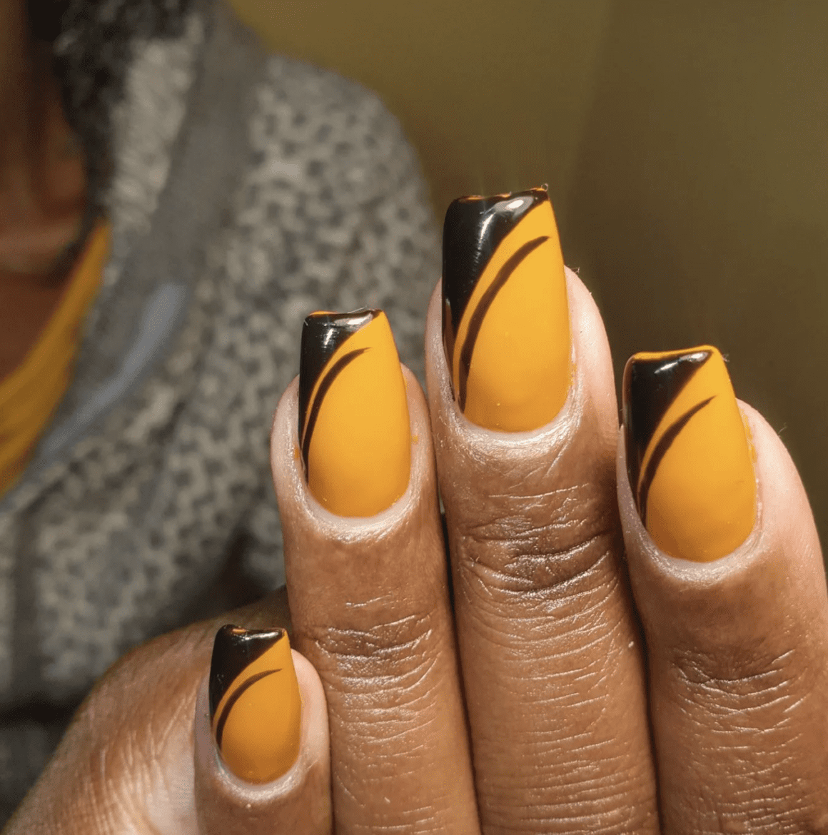 20 Mustard Nail Designs That Will Change Your Nail Game Nailz In Bloom