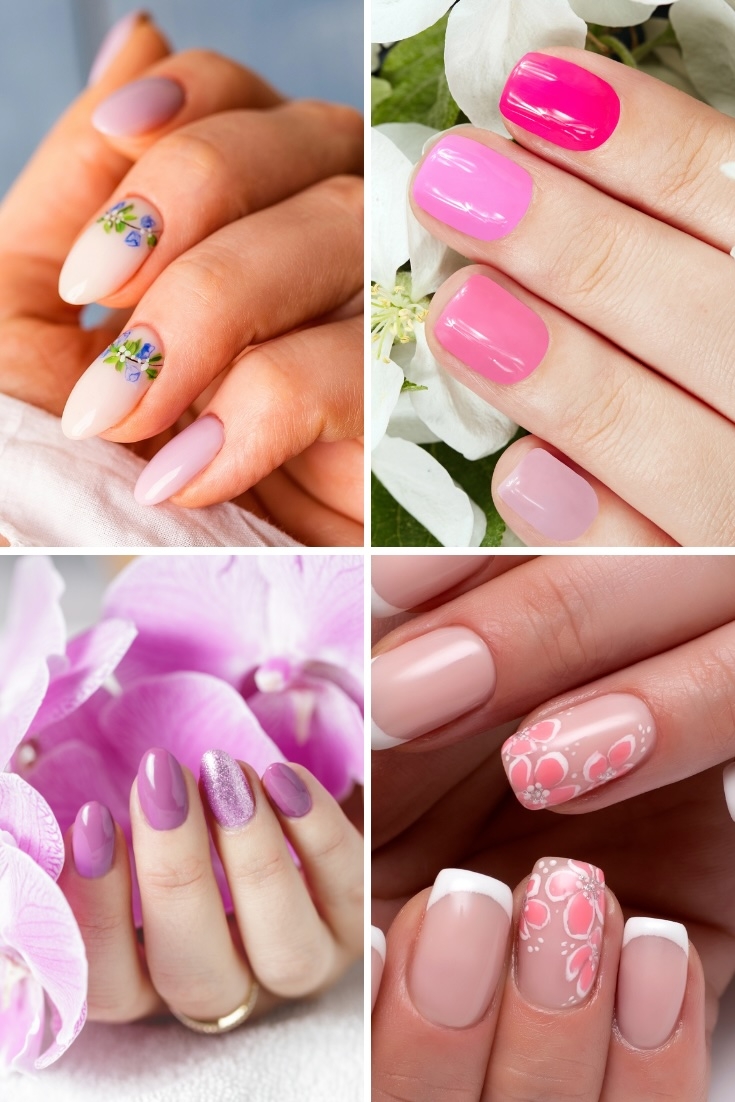 simple spring nail designs