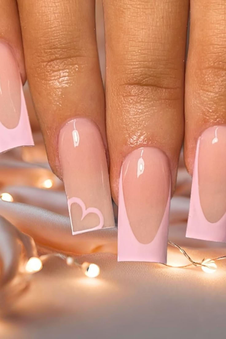 21 Cute Trendy Pink French Tip Nails To Try In 2024