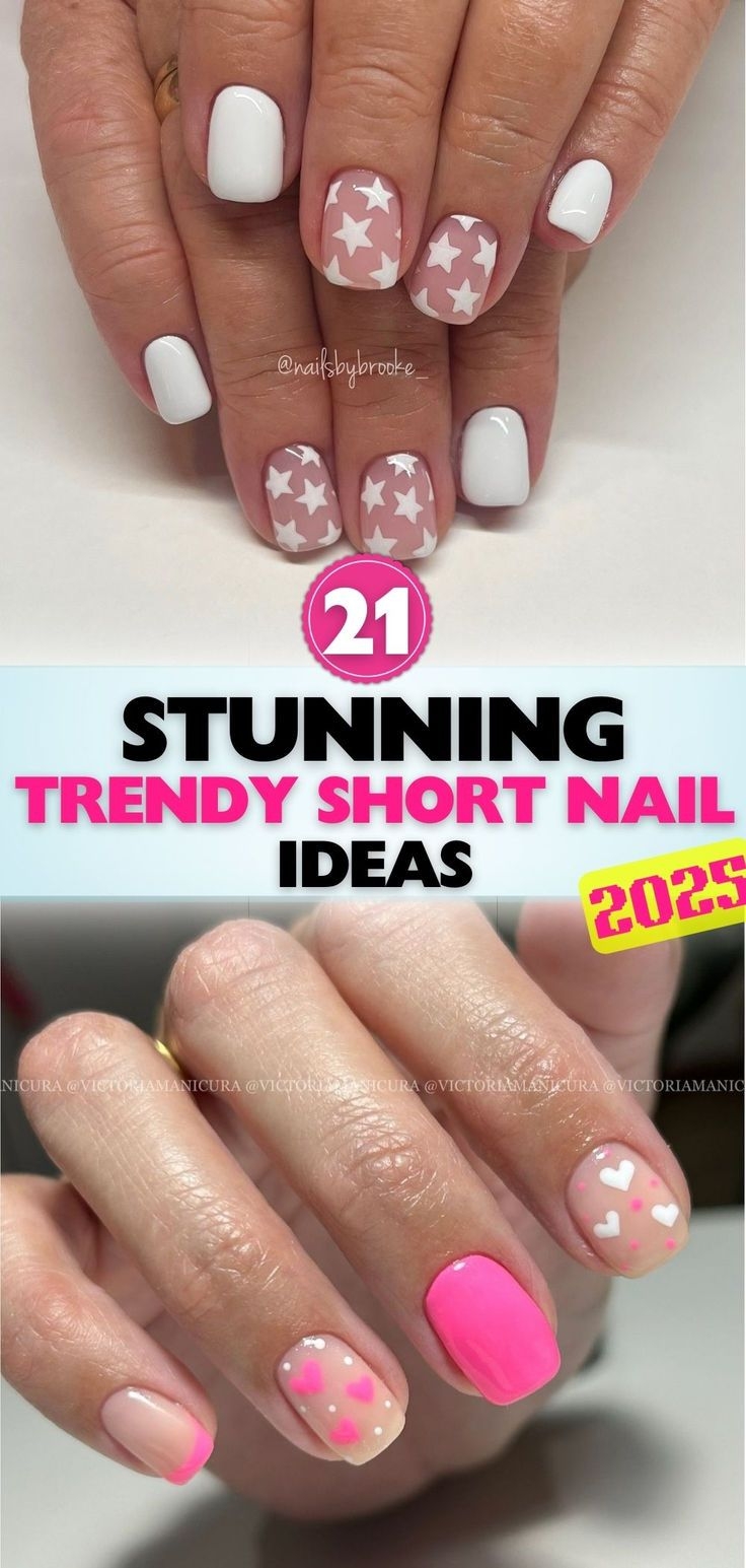 21 Trendy Short Nail Ideas 2025 