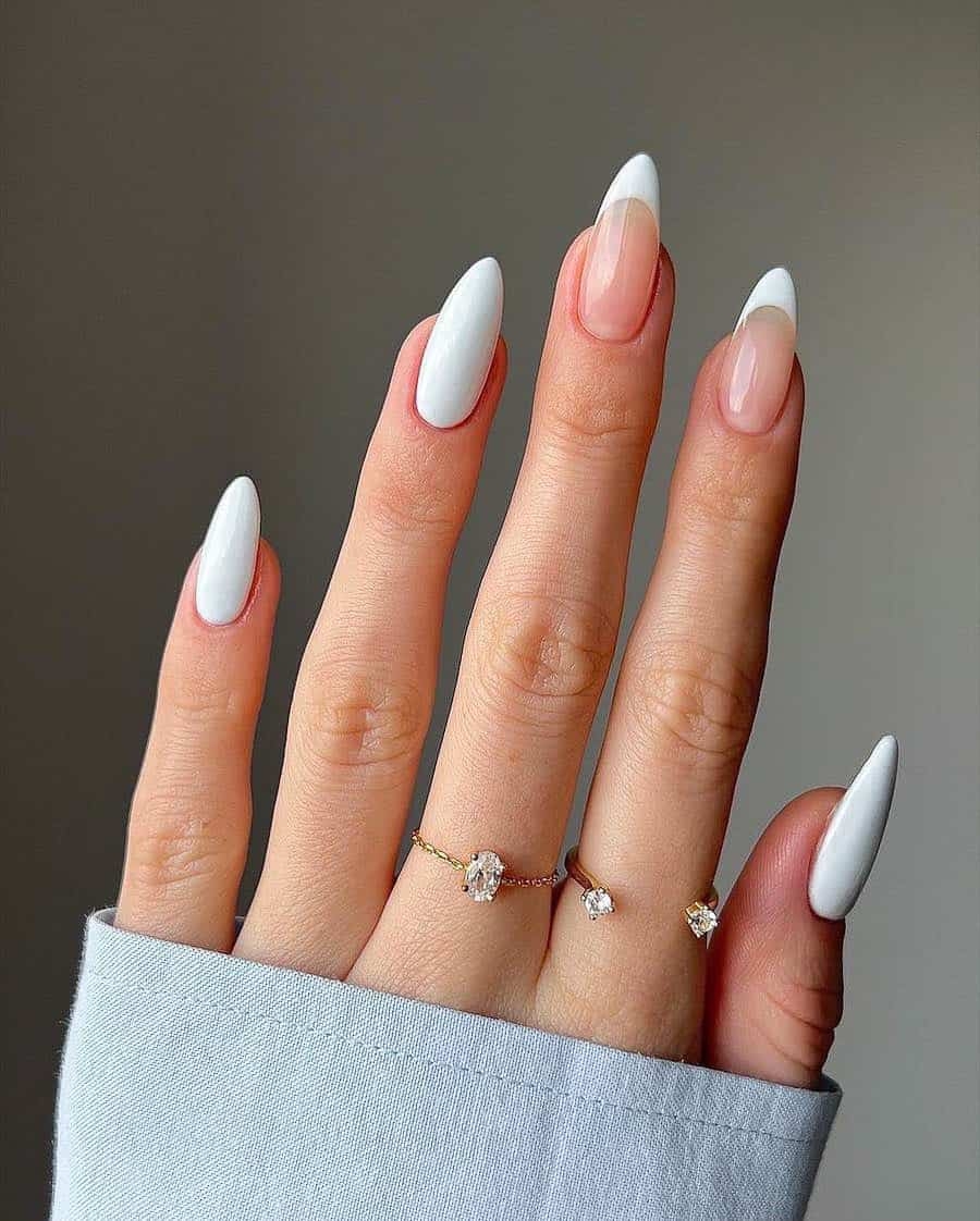 22 Classy White Almond Nail Designs You ll Love In 2023