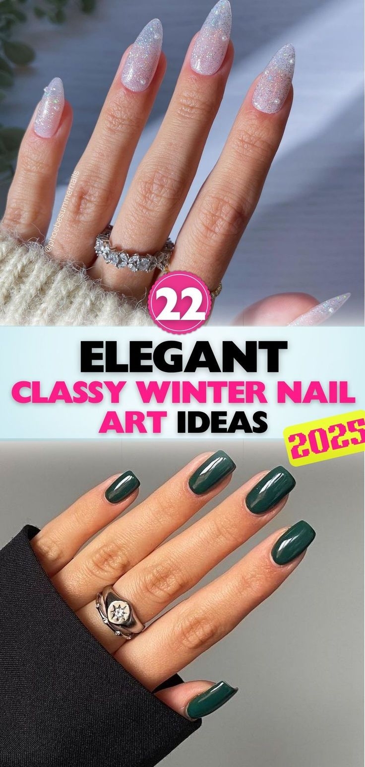 22 Classy Winter Nail Art Ideas 2025 