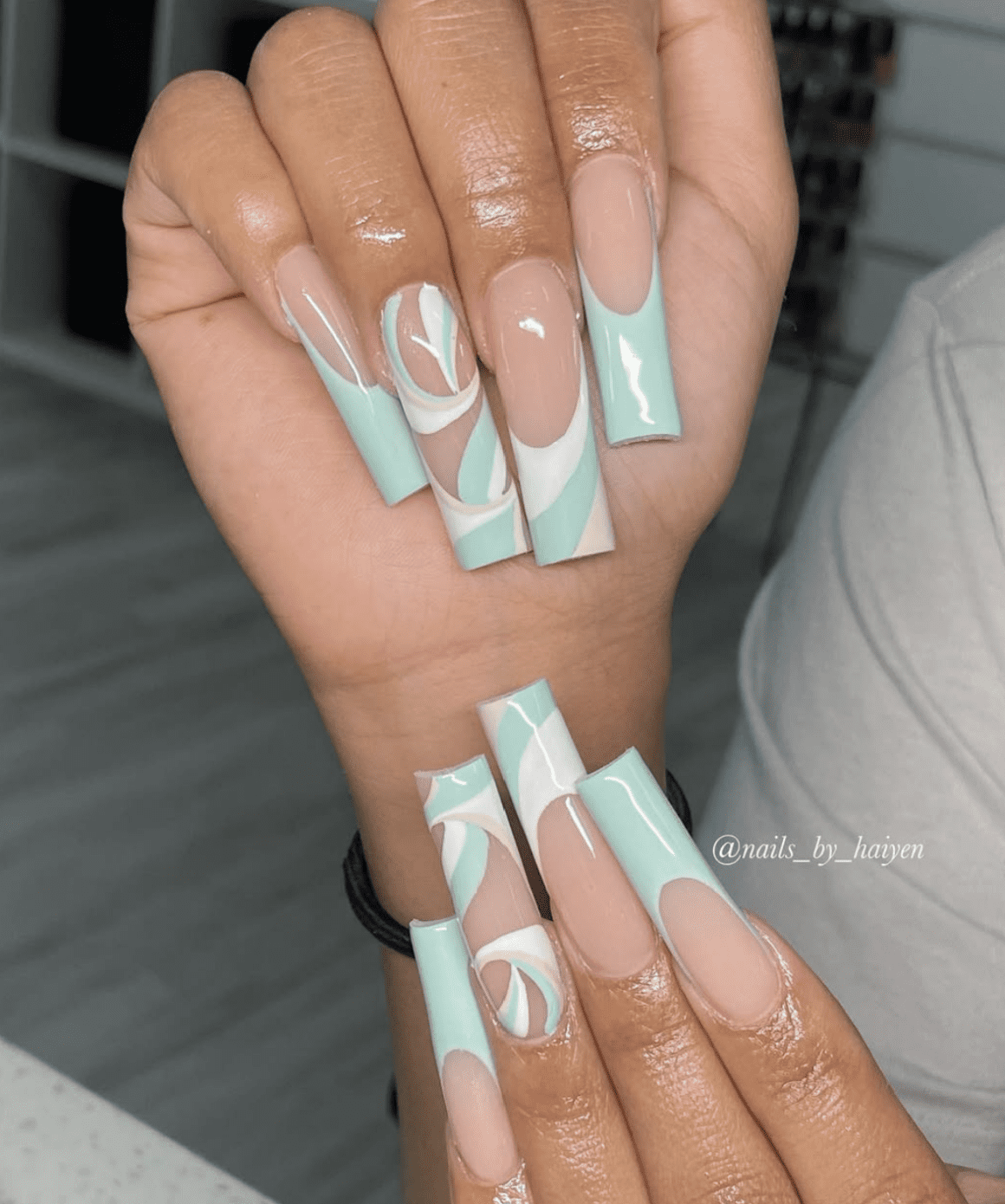 22 Mint Nail Designs For A Cool Fresh Look Nailz In Bloom