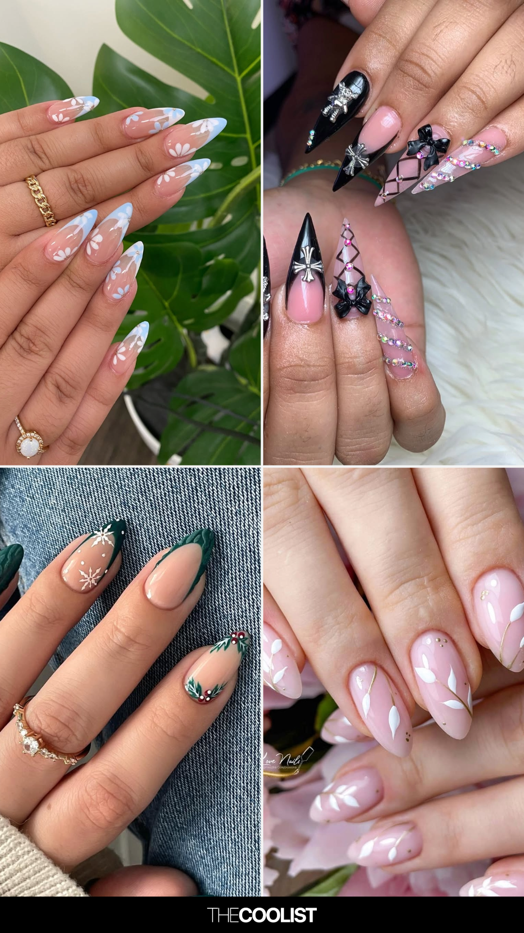 22 Stiletto Nail Ideas That Bring Bold Elegant Drama To Your Manicure