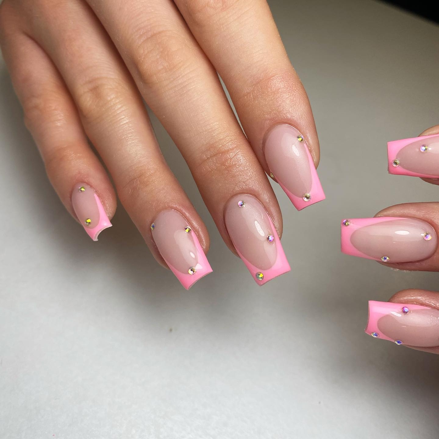 nail inspo french tip