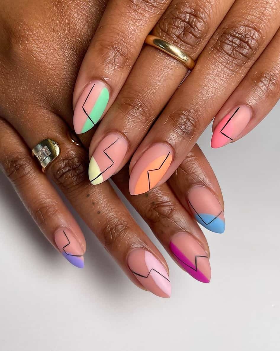 23 Chic Line Nail Designs For A Modern Aesthetic In Any Season