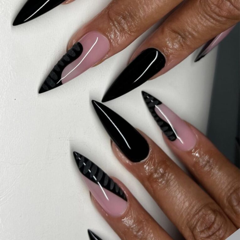 Nail Designs For Stiletto Nails