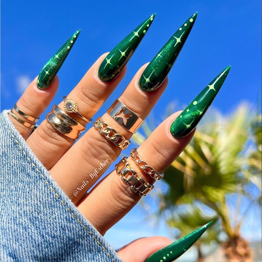 23 Stiletto Nail Designs To Inspire Your Next Razor Sharp Set NewBeauty