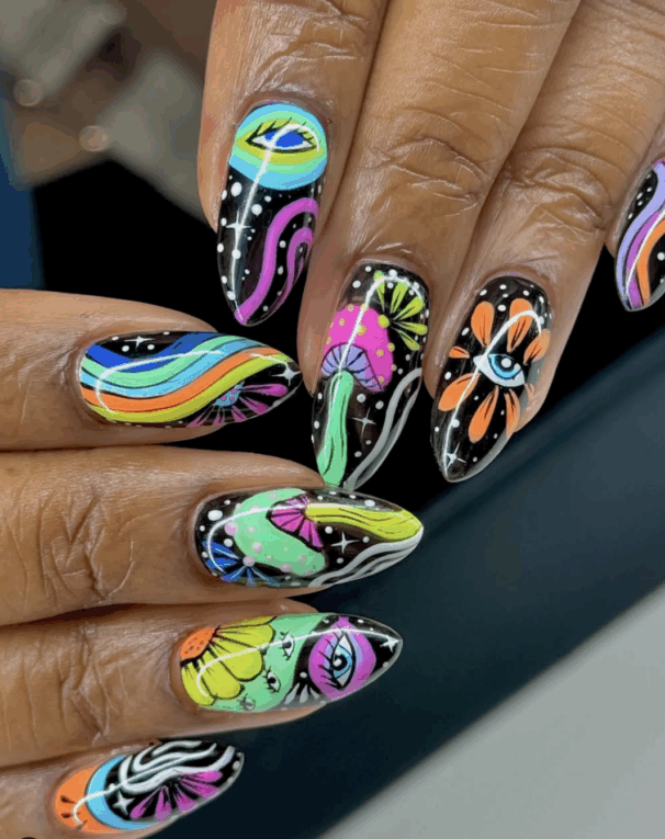 Crazy Nail Designs