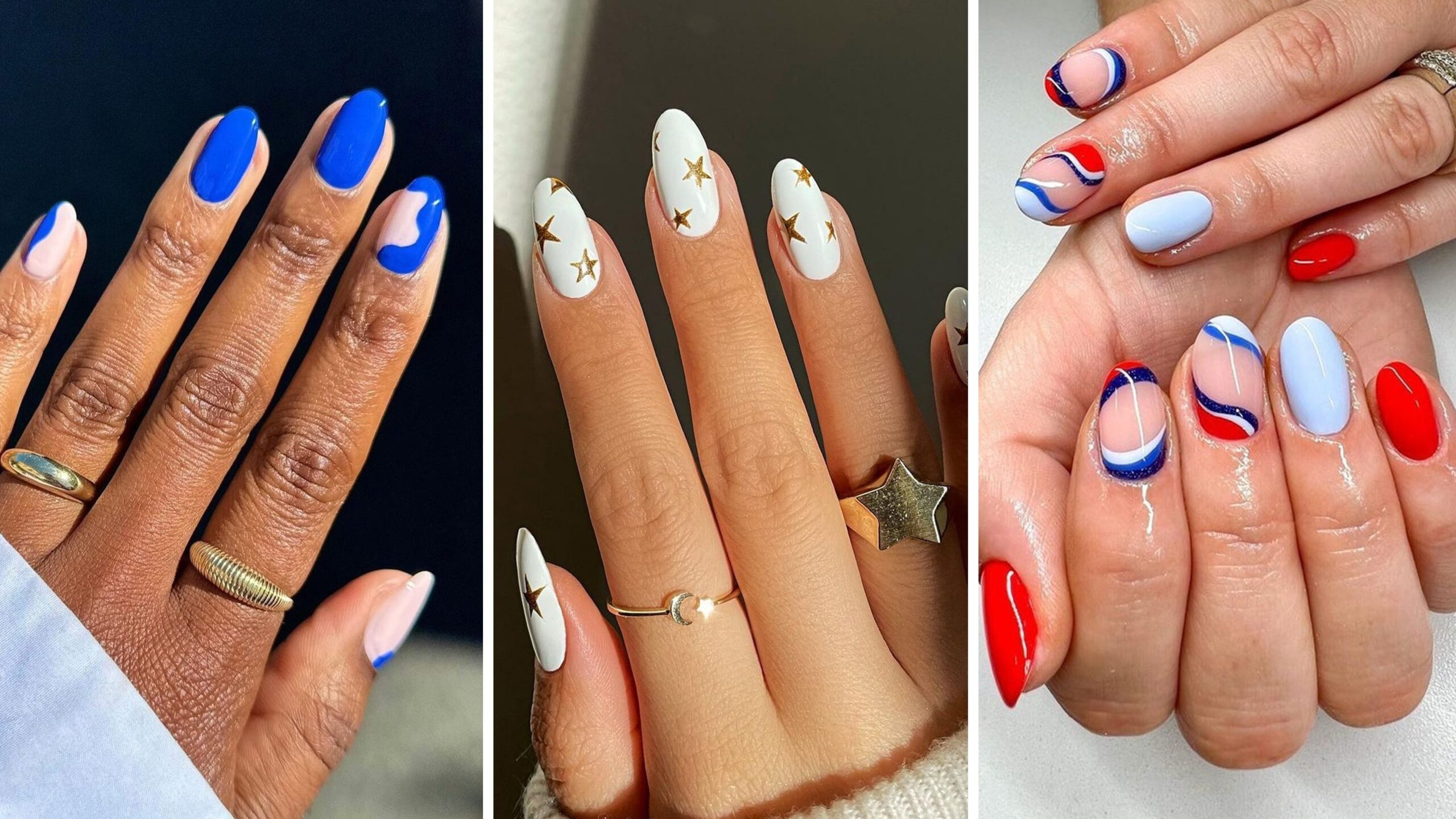 4th of july nail designs