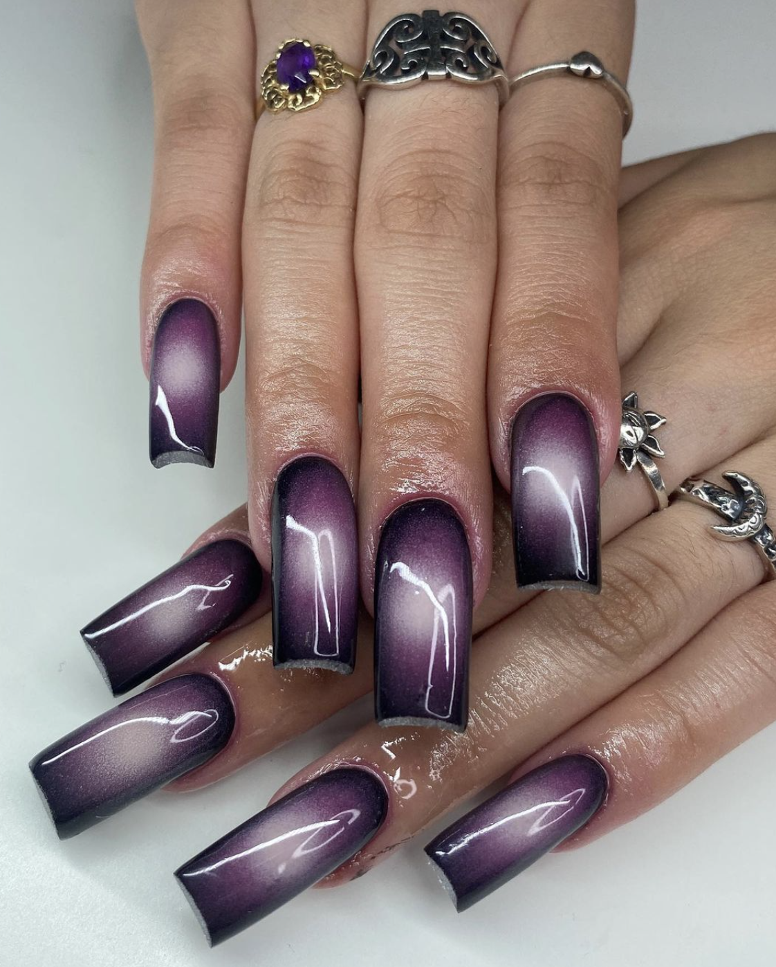 24 Lovely Purple Fall Nail Designs You Can t Miss This Season Nailz In Bloom