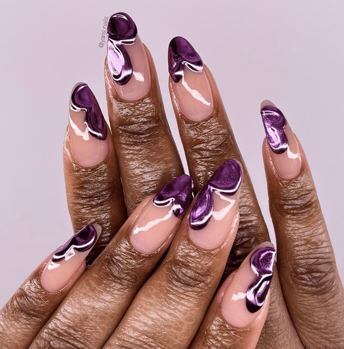 24 Lovely Purple Fall Nail Designs You Can t Miss This Season Nailz In Bloom