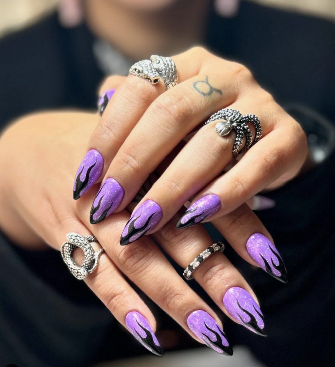 24 Lovely Purple Fall Nail Designs You Can t Miss This Season Nailz In Bloom