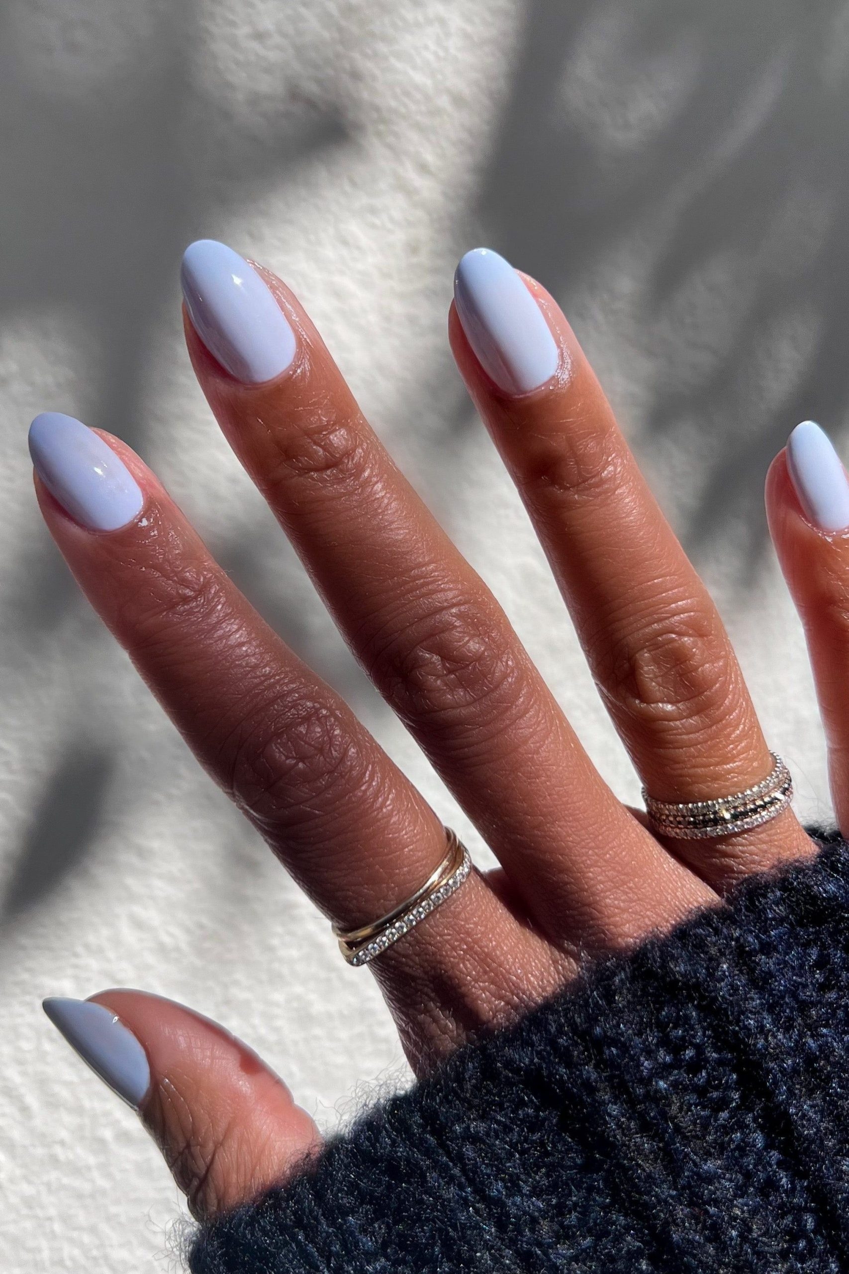 25 Baby Blue Nail Ideas The Gray Details
