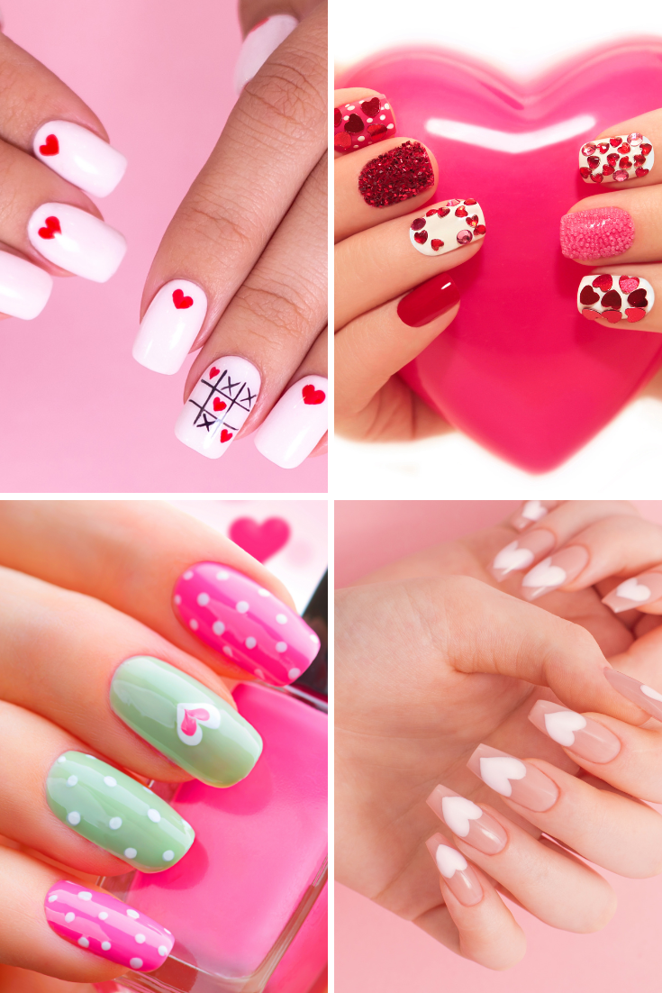 valentine nail designs