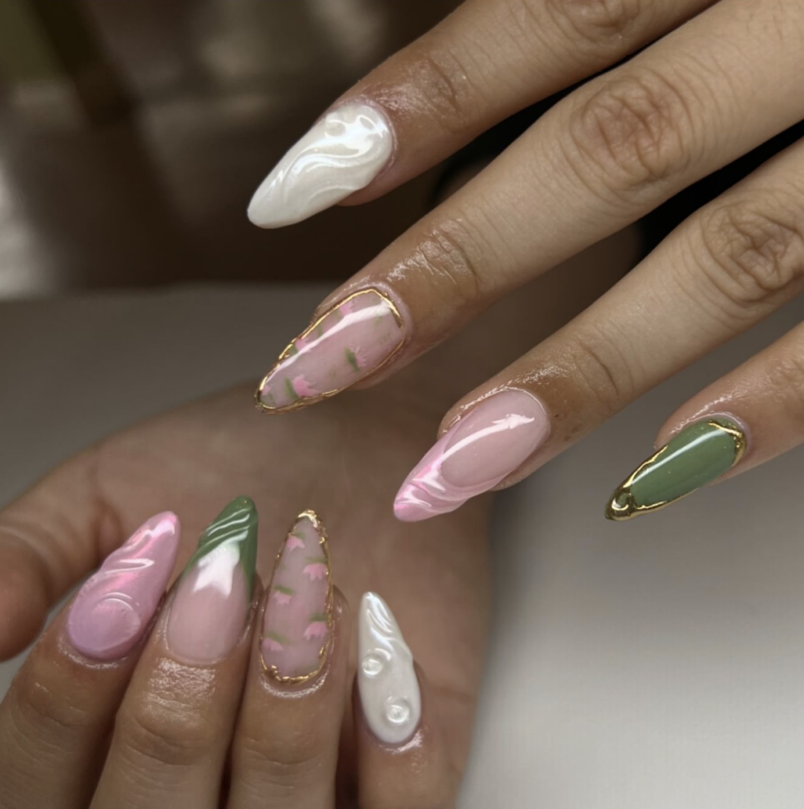 march nail inspo