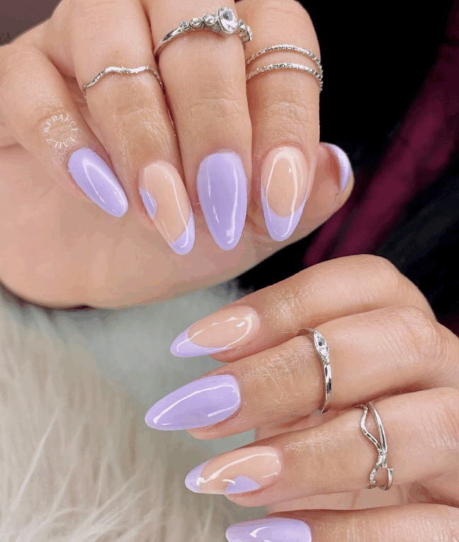 Light Purple Nail Designs