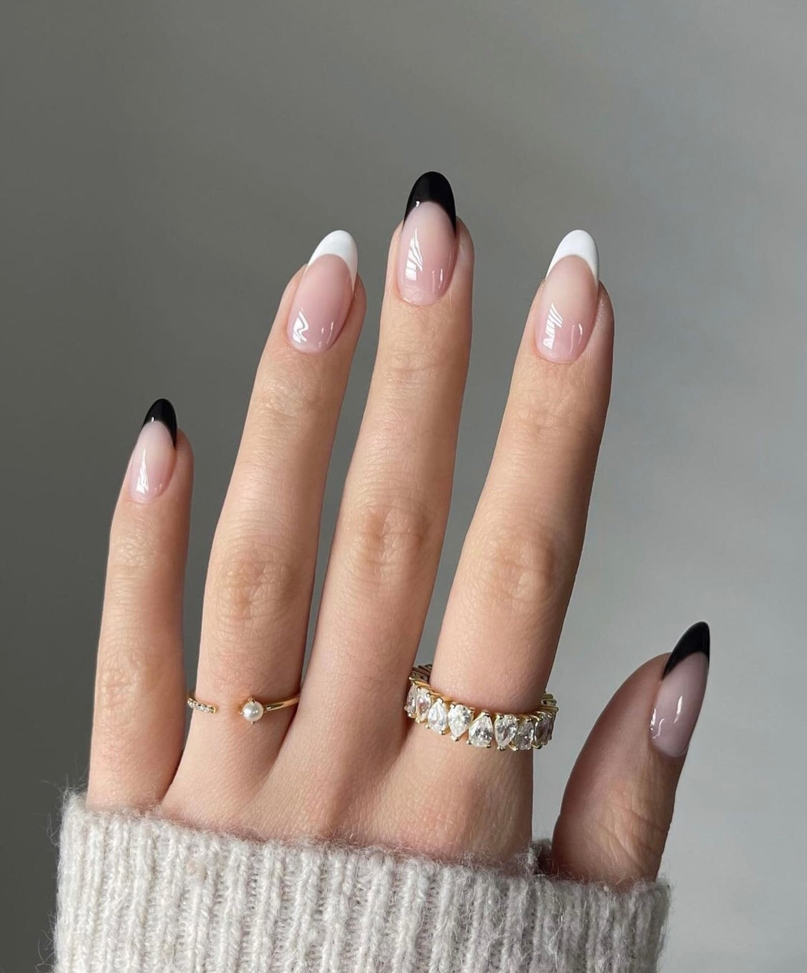 plain nail inspo