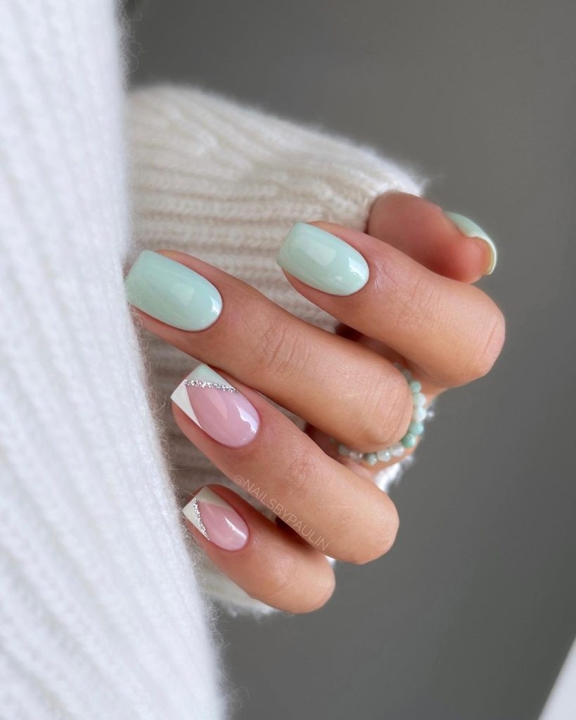 unique classy short nail designs