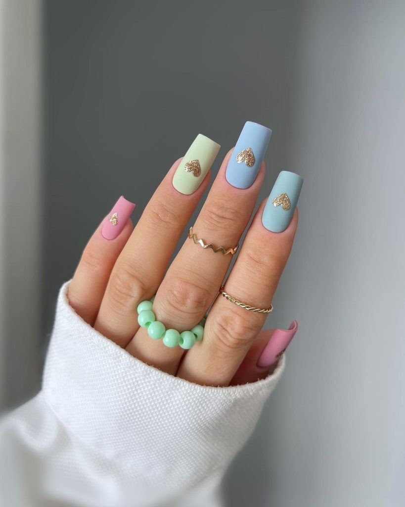 cute nail designs simple